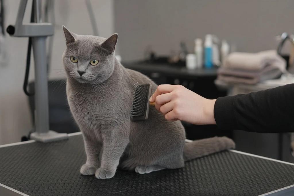Cat grooming