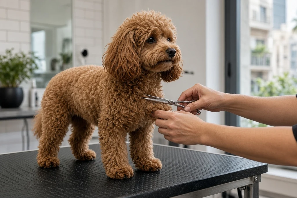 Full groom trim at Groomvro